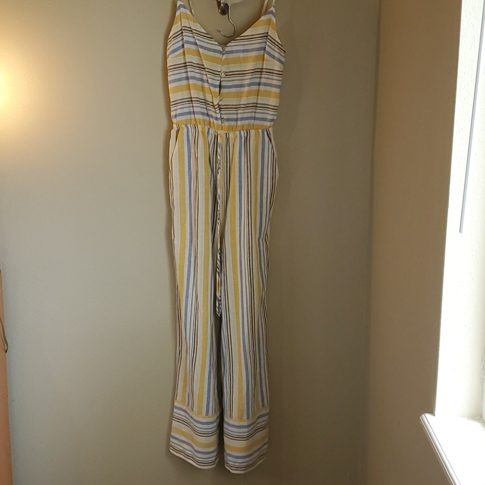 Clara Striped Jumpsuit